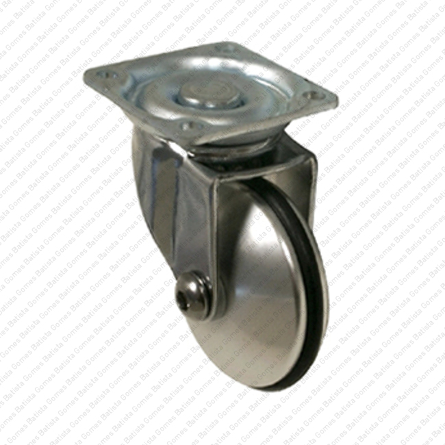 Roda girat�ria �50 - Alum�nio